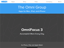 Tablet Screenshot of omnigroup.com